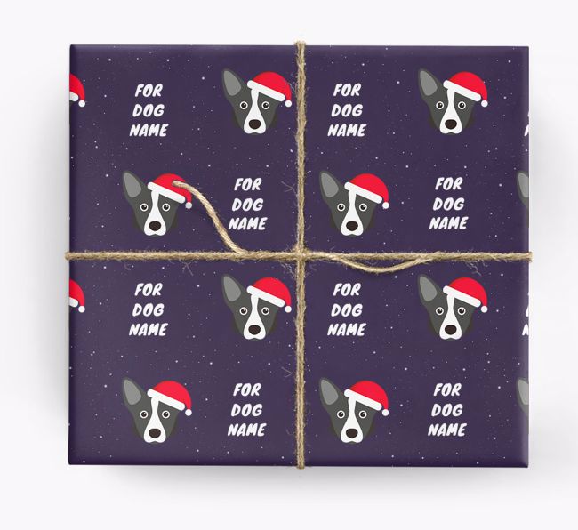 Christmas Wrapping Paper for your {breedFullName}